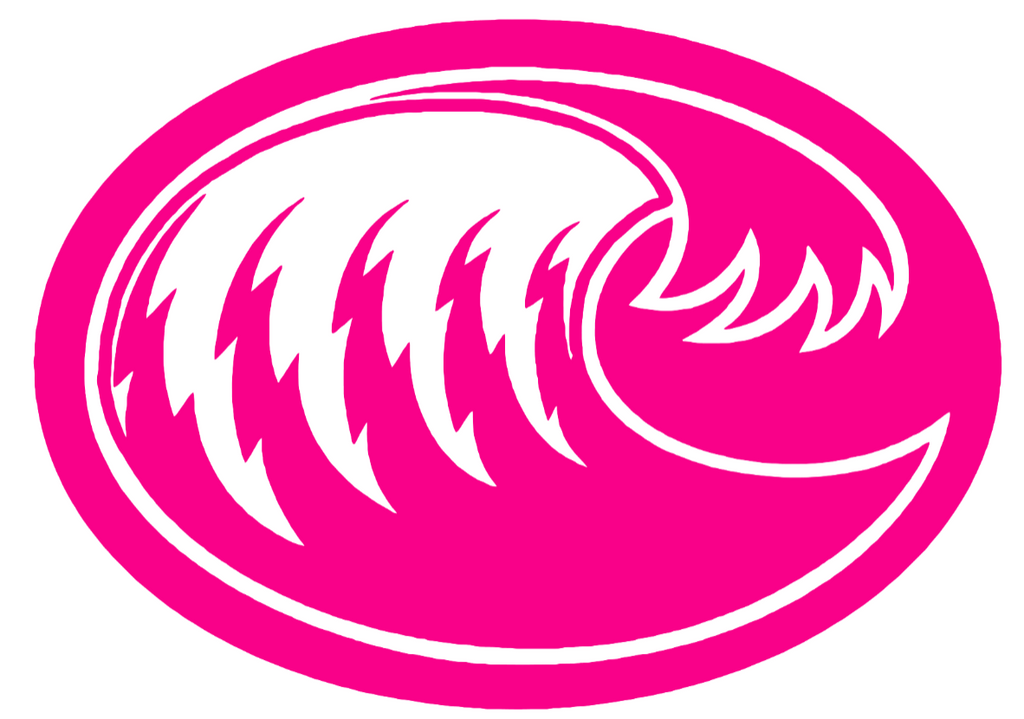 Texas A&M CC Islanders Hot Pink Alternate Logo Premium DieCut Vinyl Decal PICK SIZE