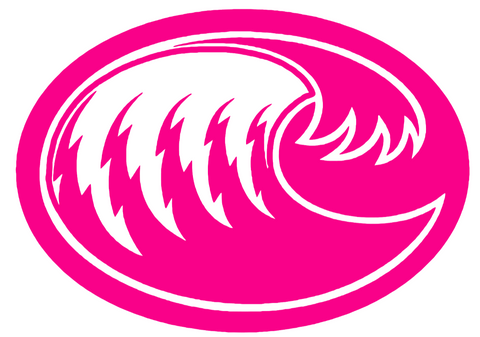Texas A&M CC Islanders Hot Pink Alternate Logo Premium DieCut Vinyl Decal PICK SIZE