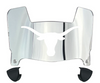 Texas Longhorns Mini Football Helmet Visor Shield w/ Clips - PICK VISOR & LOGO COLOR