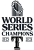 Texas Rangers 2023 World Series Champions Premium Vinyl Decal PICK COLOR & SIZE