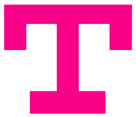 Texas Rangers Hot Pink City Connect 2.0 T Logo Premium DieCut Vinyl Decal PICK SIZE