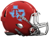 Texas Rangers Custom Concept Red Mini Riddell Speed Football Helmet