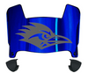 Texas San Antonio Roadrunners Mini Football Helmet Visor Shield w/ Clips - PICK VISOR & LOGO COLOR