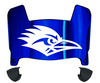 Texas San Antonio Roadrunners Mini Football Helmet Visor Shield w/ Clips - PICK VISOR & LOGO COLOR