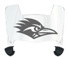 Texas San Antonio Roadrunners Mini Football Helmet Visor Shield w/ Clips - PICK VISOR & LOGO COLOR