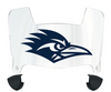 Texas San Antonio Roadrunners Mini Football Helmet Visor Shield w/ Clips - PICK VISOR & LOGO COLOR