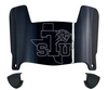 Texas Southern Tigers Mini Football Helmet Visor Shield w/ Clips - PICK VISOR & LOGO COLOR - SportsJewelryProShop