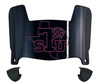 Texas Southern Tigers Mini Football Helmet Visor Shield w/ Clips - PICK VISOR & LOGO COLOR - SportsJewelryProShop