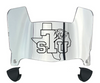 Texas Southern Tigers Mini Football Helmet Visor Shield w/ Clips - PICK VISOR & LOGO COLOR - SportsJewelryProShop