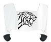 Texas Southern Tigers Mini Football Helmet Visor Shield w/ Clips - PICK VISOR & LOGO COLOR - SportsJewelryProShop