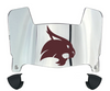 Texas State Bobcats Mini Football Helmet Visor Shield w/ Clips - PICK VISOR & LOGO COLOR