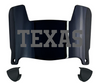 Texas Longhorns Mini Football Helmet Visor Shield w/ Clips - PICK VISOR & LOGO COLOR