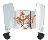 Texas Longhorns Mini Football Helmet Visor Shield w/ Clips - PICK VISOR & LOGO COLOR