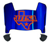 Texas San Antonio Roadrunners Mini Football Helmet Visor Shield w/ Clips - PICK VISOR & LOGO COLOR