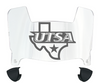 Texas San Antonio Roadrunners Mini Football Helmet Visor Shield w/ Clips - PICK VISOR & LOGO COLOR