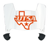 Texas San Antonio Roadrunners Mini Football Helmet Visor Shield w/ Clips - PICK VISOR & LOGO COLOR