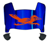 Texas San Antonio Roadrunners Mini Football Helmet Visor Shield w/ Clips - PICK VISOR & LOGO COLOR
