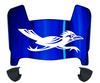 Texas San Antonio Roadrunners Mini Football Helmet Visor Shield w/ Clips - PICK VISOR & LOGO COLOR