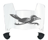 Texas San Antonio Roadrunners Mini Football Helmet Visor Shield w/ Clips - PICK VISOR & LOGO COLOR