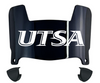 Texas San Antonio Roadrunners Mini Football Helmet Visor Shield w/ Clips - PICK VISOR & LOGO COLOR