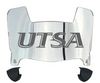 Texas San Antonio Roadrunners Mini Football Helmet Visor Shield w/ Clips - PICK VISOR & LOGO COLOR
