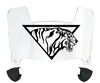 Texas Southern Tigers Mini Football Helmet Visor Shield w/ Clips - PICK VISOR & LOGO COLOR - SportsJewelryProShop