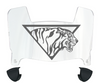 Texas Southern Tigers Mini Football Helmet Visor Shield w/ Clips - PICK VISOR & LOGO COLOR - SportsJewelryProShop