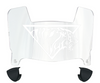 Texas Southern Tigers Mini Football Helmet Visor Shield w/ Clips - PICK VISOR & LOGO COLOR - SportsJewelryProShop