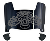 Texas Southern Tigers Mini Football Helmet Visor Shield w/ Clips - PICK VISOR & LOGO COLOR - SportsJewelryProShop