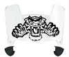 Texas Southern Tigers Mini Football Helmet Visor Shield w/ Clips - PICK VISOR & LOGO COLOR - SportsJewelryProShop