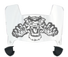 Texas Southern Tigers Mini Football Helmet Visor Shield w/ Clips - PICK VISOR & LOGO COLOR - SportsJewelryProShop