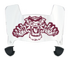 Texas Southern Tigers Mini Football Helmet Visor Shield w/ Clips - PICK VISOR & LOGO COLOR - SportsJewelryProShop