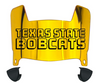 Texas State Bobcats Mini Football Helmet Visor Shield w/ Clips - PICK VISOR & LOGO COLOR