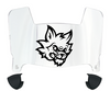 Texas State Bobcats Mini Football Helmet Visor Shield w/ Clips - PICK VISOR & LOGO COLOR