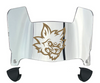 Texas State Bobcats Mini Football Helmet Visor Shield w/ Clips - PICK VISOR & LOGO COLOR