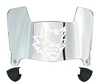 Texas State Bobcats Mini Football Helmet Visor Shield w/ Clips - PICK VISOR & LOGO COLOR