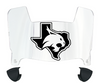 Texas State Bobcats Mini Football Helmet Visor Shield w/ Clips - PICK VISOR & LOGO COLOR