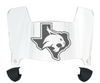 Texas State Bobcats Mini Football Helmet Visor Shield w/ Clips - PICK VISOR & LOGO COLOR