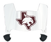 Texas State Bobcats Mini Football Helmet Visor Shield w/ Clips - PICK VISOR & LOGO COLOR