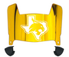 Texas State Bobcats Mini Football Helmet Visor Shield w/ Clips - PICK VISOR & LOGO COLOR