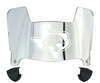 Texas State Bobcats Mini Football Helmet Visor Shield w/ Clips - PICK VISOR & LOGO COLOR