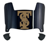 Texas State Bobcats Mini Football Helmet Visor Shield w/ Clips - PICK VISOR & LOGO COLOR