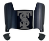 Texas State Bobcats Mini Football Helmet Visor Shield w/ Clips - PICK VISOR & LOGO COLOR