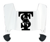 Texas State Bobcats Mini Football Helmet Visor Shield w/ Clips - PICK VISOR & LOGO COLOR