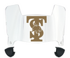 Texas State Bobcats Mini Football Helmet Visor Shield w/ Clips - PICK VISOR & LOGO COLOR