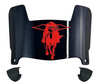Texas Tech Red Raiders Mini Football Helmet Visor Shield w/ Clips - PICK VISOR & LOGO COLOR