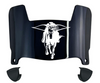 Texas Tech Red Raiders Mini Football Helmet Visor Shield w/ Clips - PICK VISOR & LOGO COLOR