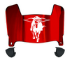 Texas Tech Red Raiders Mini Football Helmet Visor Shield w/ Clips - PICK VISOR & LOGO COLOR