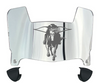 Texas Tech Red Raiders Mini Football Helmet Visor Shield w/ Clips - PICK VISOR & LOGO COLOR