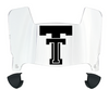 Texas Tech Red Raiders Mini Football Helmet Visor Shield w/ Clips - PICK VISOR & LOGO COLOR